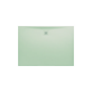 Douchevloer 1400x1000mm rechthoekig light grey Marbond composiet afvoer aan lange zijde