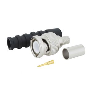 Zak a 100st. Connector kabeldeel Recht 6mm tule BNC 75 ohm