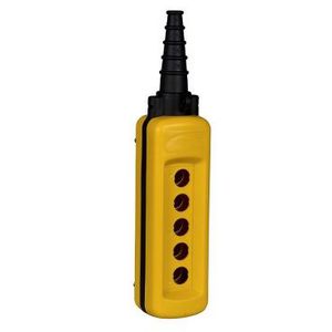 Hangende drukknopkast leeg 5 verticale gaten Harmony XAC-A