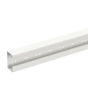 Wandgoot U-130/72 L=2.5m WGX signaalwit RAL9003