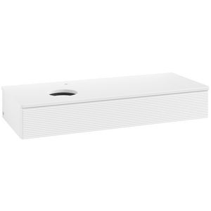 Wastafelonderkast Antao 1200x190x500mm White Matt Lacquer K11150MT
