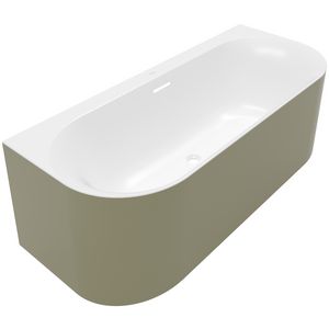 Back-to-wall bad Loop & Friends Stone white CSBCV 180x80cm