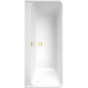 Ligbad Collaro wandm. naadloos Gold UBA180COR9CS00VJ01