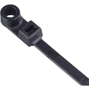 Kabelbinder bevestigingsoog 152x3,3mm UV best. zwart VVE=100