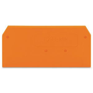 Afsluit-+tussenplaat 2,5mm oranje 280-309 VVE=25