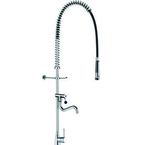 Voorspoelkolom zwart, mengkrn +sproeier 433010 tapkrn