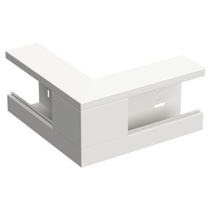 Buitenhoekstuk +D YH-130/72 WGX signaalwit RAL9003