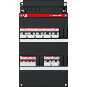 Installatiekast 7x 16A/30mA + HS 3-f