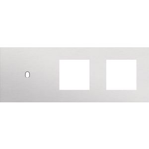 Afdekplaat 3-voud horiz. 71mm centerafst. 155-57705