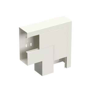 Verticaal hoekstuk wandgoot +D LSN-170/72 WGX wit RAL9010
