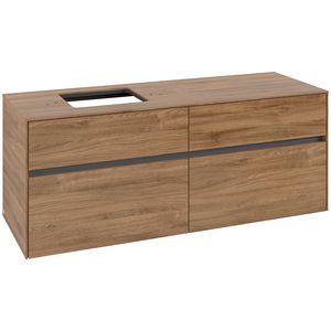 Wastafelonderkast Collaro 1400x548x500mm Oak.Kans C13200RH