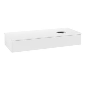 Wastafelonderkast Antao 1200x190x500mm White Matt Lacquer K12010MT