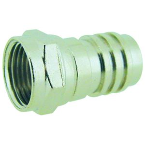 Doos a 100st. Krimpconnector F Male RG59 75ohms vaste bus