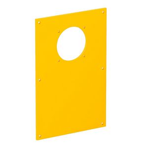 Afdekplaat 1x paneel stopcontact 38x38 166x105mm
