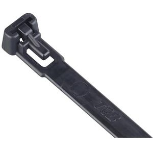 Kabelbinder herbruikb. 150x7,5mm UV bestendig zwart VVE=2000