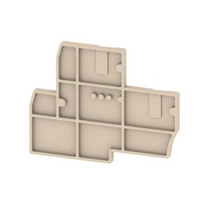 Afsluit- eindplaat h:45.4mm b:5.08mm V- 1070000000 VVE=20