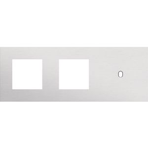 Afdekplaat 3-voud horiz. 71mm centerafst. 155-57706