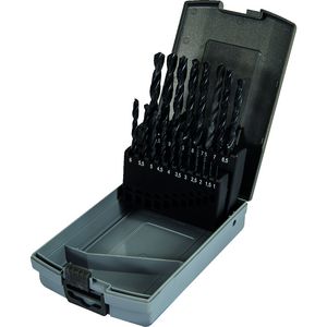 Gereedschapset HSS rolgewalst 1-10mm