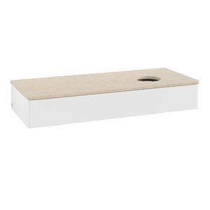 Wastafelonderkast Antao 1200x190x500mm White Matt Lacquer K12013MT