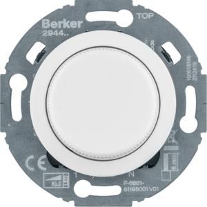 Universele draaidimmer (R L C LED) soft-klik berker 1930 pw