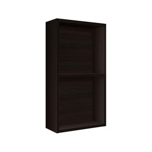 Open hangkast WOOD 30cm H=113cm donkere eik