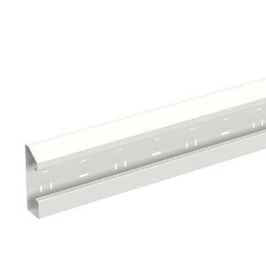 Wandgoot U-165V/52 L=2.5m WGX signaalwit RAL9003