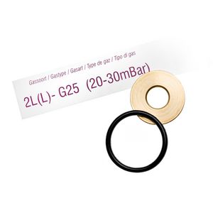 Aardgasset (gasdoseerring 7.80) tbv aardgas G25 075817