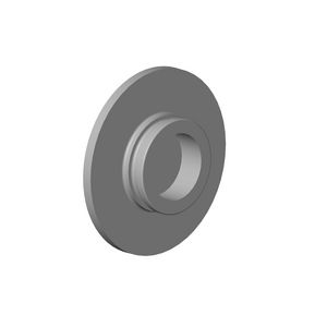 Afdekplaat 36X7mm-BG