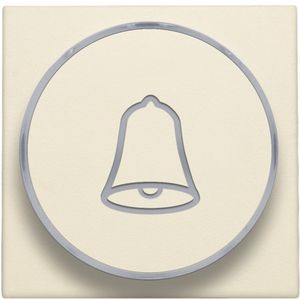 Afwerkingsset doorschijnende ring/belsymbool 6A cream