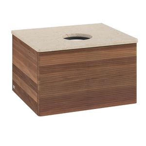 Wastafelonderkast Antao 600x360x500mm Warm Walnut L29113HM