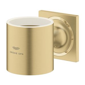 Allure houder (voor zeepdispenser & glas) 40278GN1 cool sunrise geborsteld (mat goudkleurig) (Spa colors coll.)