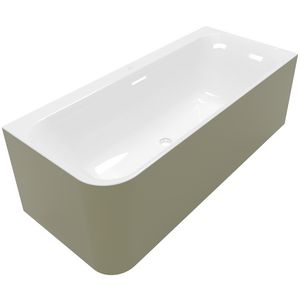 Back-to-wall bad hoek re Loop&Friends Wit Alpin CRBCV 180x80cm