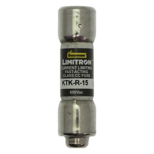 Zekering laagsp. 15A AC 600V 200kA 10x38 CC UL af VVE=10