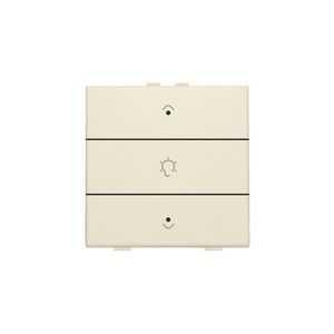 Enkelvoudige dimbediening Home Control leds cream