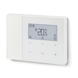 Klokthermostaat RDL211/H bedraad 2x aan/uit v. verwarm/koel of 3-punts batterijgevoed 2x ingangen