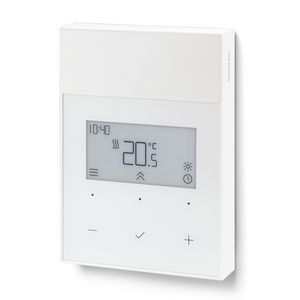 Klokthermostaat RDL211 bedraad 2x aan/uit v. verwarm/koel of 3-punts batterijgevoed 2x ingangen