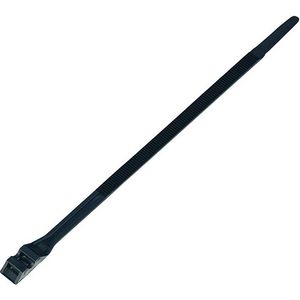 Kabelbinder zwaar belastbare polyester L=260mm zwart VVE=100