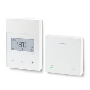 Klokthermostaat RDL131RF.ST draadloos Opentherm batterijgevoed + ontvanger 1x ingang