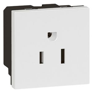 Wandcontactdoos 2P + A 15A 17V US Arteor VVE=10