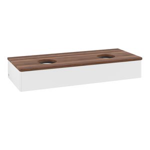 Wastafelonderkast Antao 1200x190x500mm White Matt Lacquer K13012MT