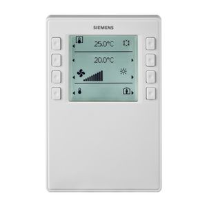 QMX2.P43 Ruimte bedienunit, displ. T+RV