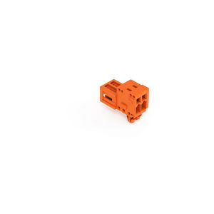 1-draads male steker 1,5mm² oranje 734-332/018-000 VVE=200