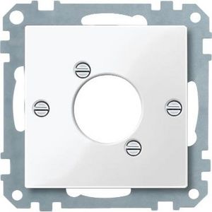 CentRALplate XLR audio plug conn. polar white glossy Syste