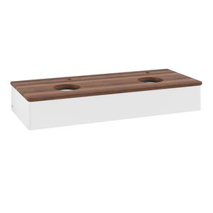 Wastafelonderkast Antao 1200x190x500mm White Matt Lacquer K13052MT