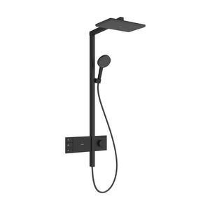 Showerpipe 210/340 2 straalsoorten EcoSmart Raindance Alive Q mat zwart