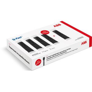 Kabelbinder promo box 222n 366mm BLK-UV