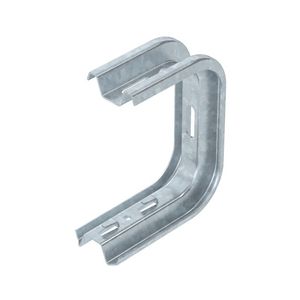 Wand- en plafondbeugel v. draadgoot B145mm staal zinkt VVE=6