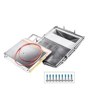 Voorplaat tbv HR L II set Intergas 081287