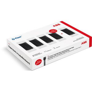 Kabelbinder promo box 180n 203mm BLK-UV