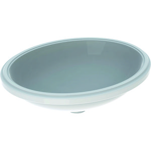 VariForm onderbouwwastafel ovaal 50x46cm zonder overloop wit